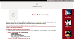 Desktop Screenshot of noviconusa.com